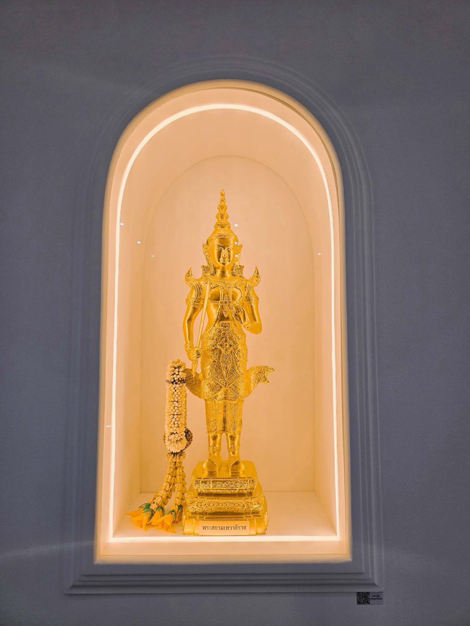 ภายในหอเทิดพระเกียรติ รัชกาลที่ 4 หลังปรับปรุง